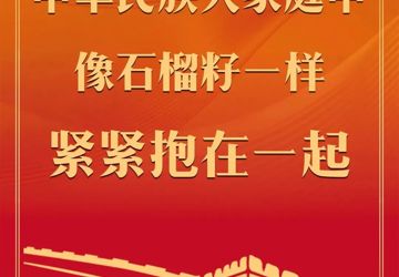 中华民族一家亲 同心共筑中国梦