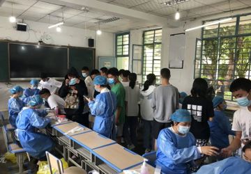 护航高考在行动 核酸检测进校园