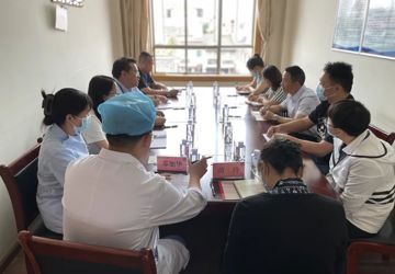 宁南县人民医院到我院参观学习介入导管室建设及介入治疗开展情况