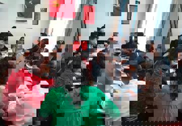 中共会理县人民医院总支委员会召开2018年10月党建月会